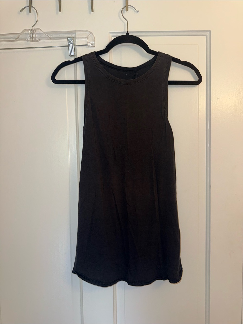 Women's Lululemon Black Tank Top - with tie in back option
